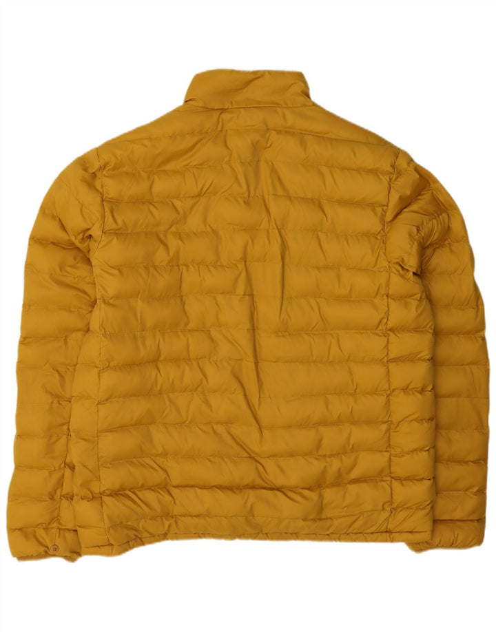 Jaqueta acolchoada masculina Barbour UK 44 2XL poliamida amarela