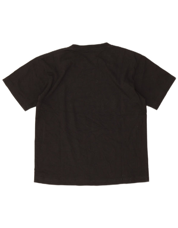Camiseta gráfica Hard Rock Cafe Boys Madrid Top 11-12 anos pequeno preto