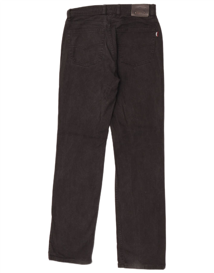 Jeans Straight Masculino Pioneer W32 L34 Algodão Preto