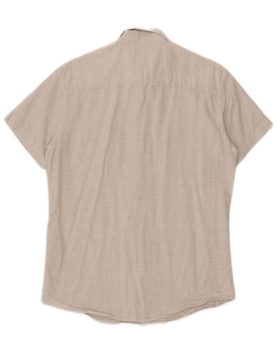Camisa masculina de manga curta Jack & Jones, algodão manchado branco médio