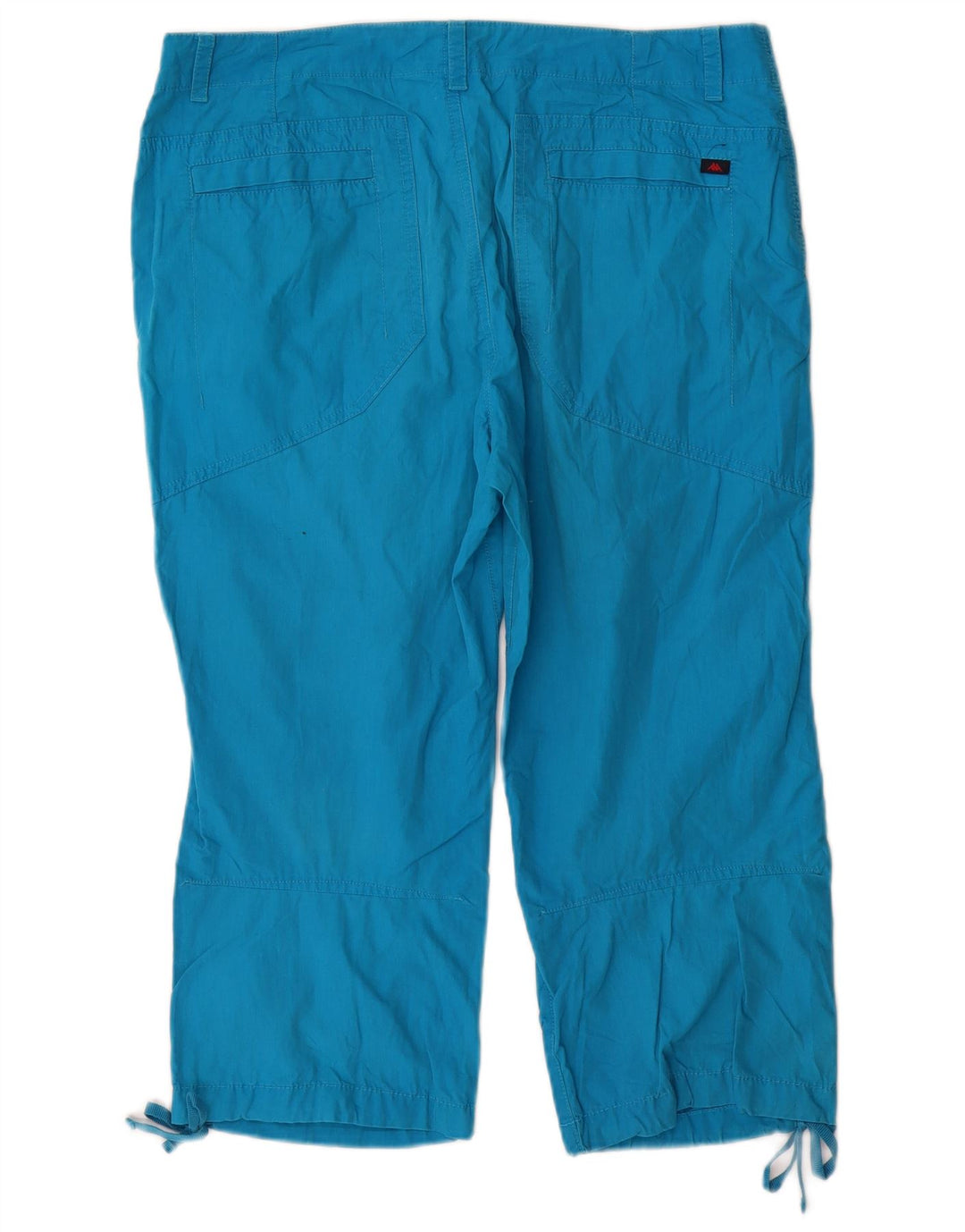 Calça capri feminina KAPPA Perfect Fit reta IT 48 XL W34 L20 azul