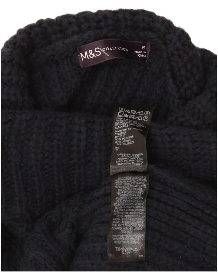 Regata masculina Marks & Spencer com colete médio poliéster azul marinho