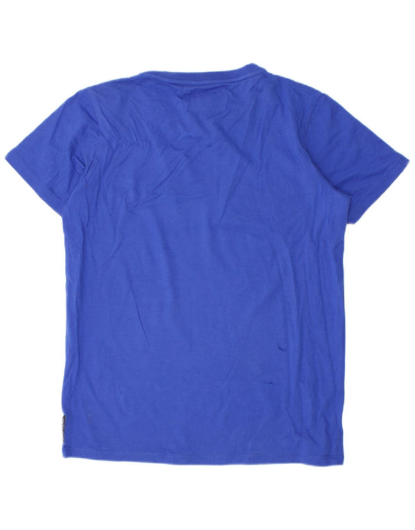 Camiseta gráfica Emporio Armani Boys 9-10 anos azul