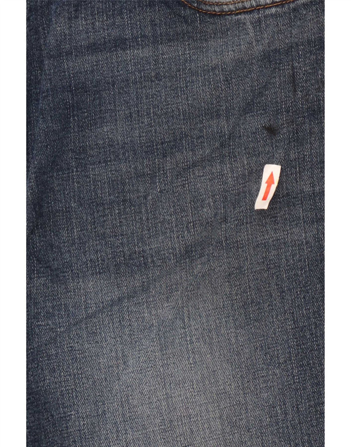 Wrangler Masculino Texas Straight Jeans W36 L34 Azul Algodão