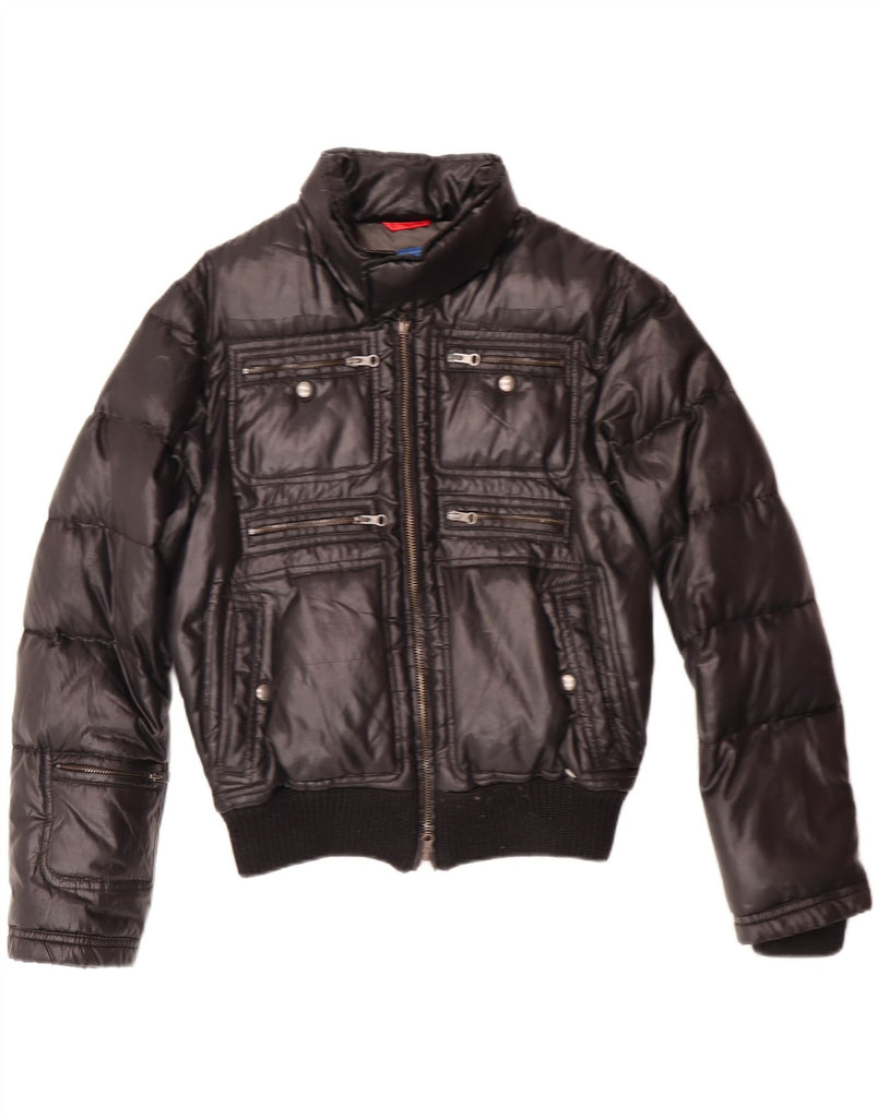 FAY Boys Padded Jacket 11-12 Years Black Polyester Vintage Fay and Second-Hand Fay from Messina Hembry 