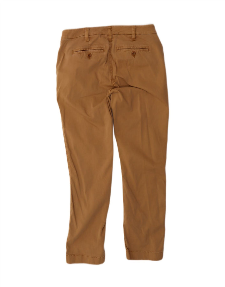 J. CREW Calça Chino Feminina Slim W25 L26 Algodão Bege