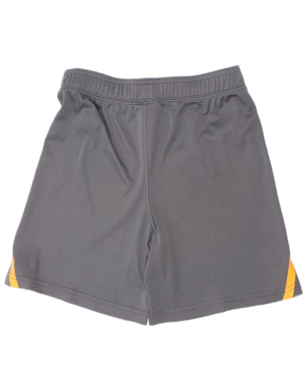 Shorts esportivos masculinos Under Armour 5-6 anos poliéster cinza