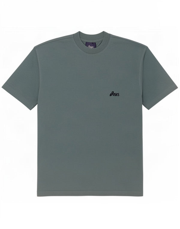 Camiseta masculina Asics Top grande azul poliéster