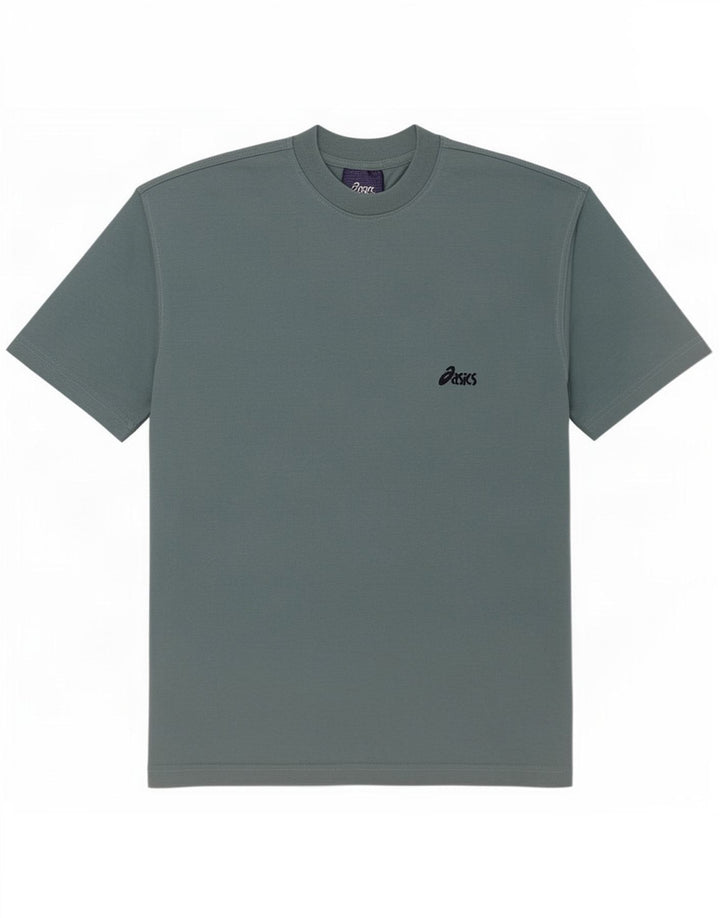 Camiseta masculina Asics Top grande azul poliéster
