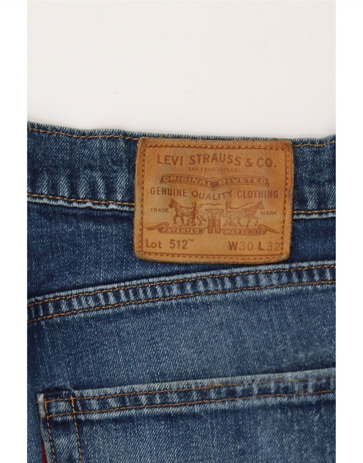 LEVI'S Womens Slim Tapered Jeans W30 L32 Blue Cotton Vintage Levi's and Second-Hand Levi's from Messina Hembry 