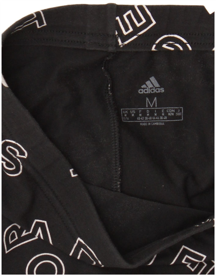 Leggings Adidas Feminino UK 12/14 Médio Preto