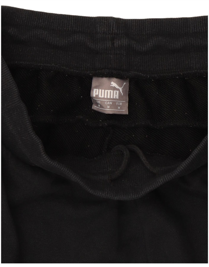 Calça de treino masculina PUMA Graphic Joggers médio preto