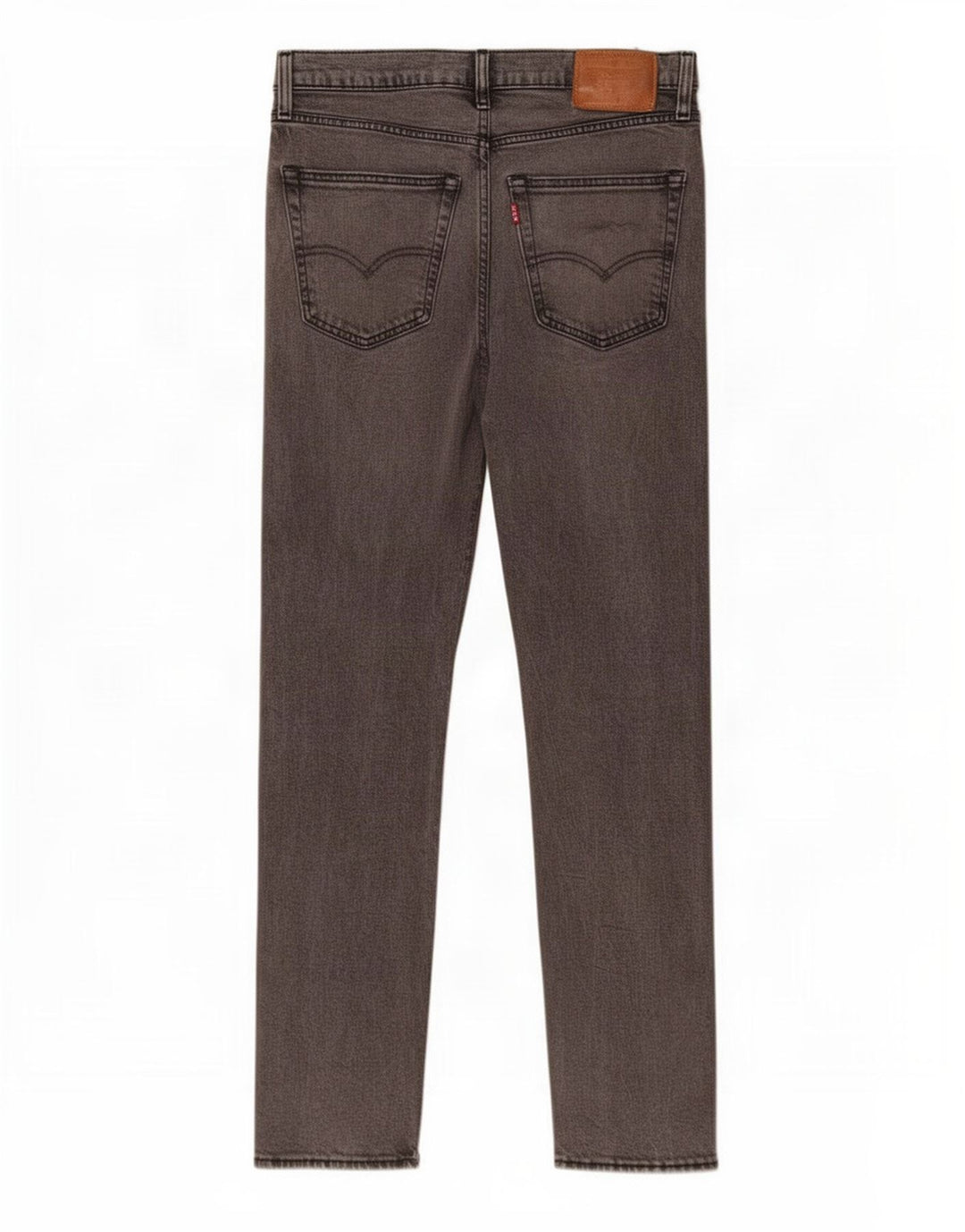 Calça jeans masculina Levi's 502 Tapered W31 L32 cinza algodão