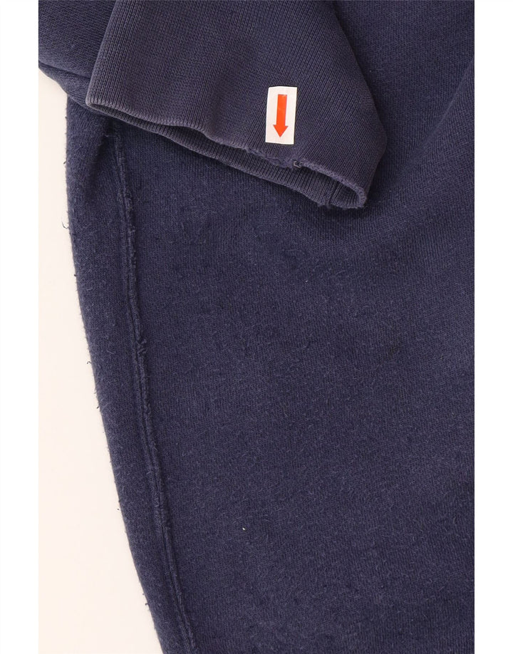 NIKE Masculino Loose Fit Graphic Hoodie Jumper XL Azul Marinho Algodão