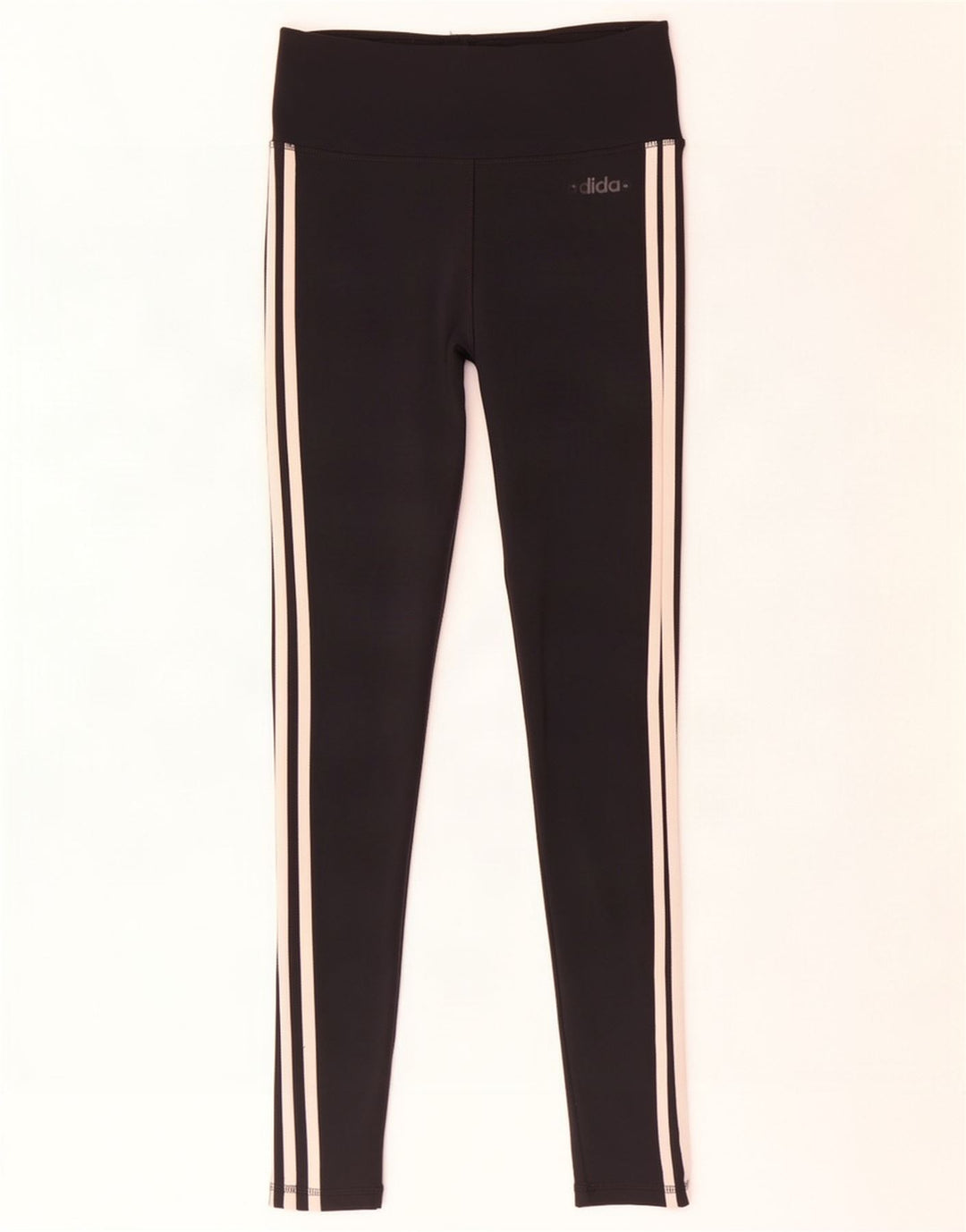 Adidas Womens Climalite Leggings UK 8/10 Pequeno Poliéster Preto