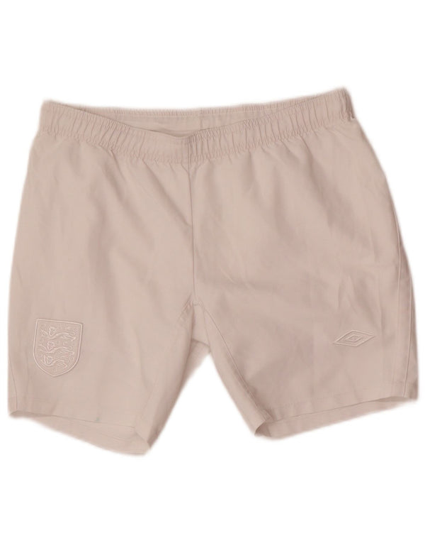 Umbro Boys England Sport Shorts 11-12 Anos Poliéster Branco