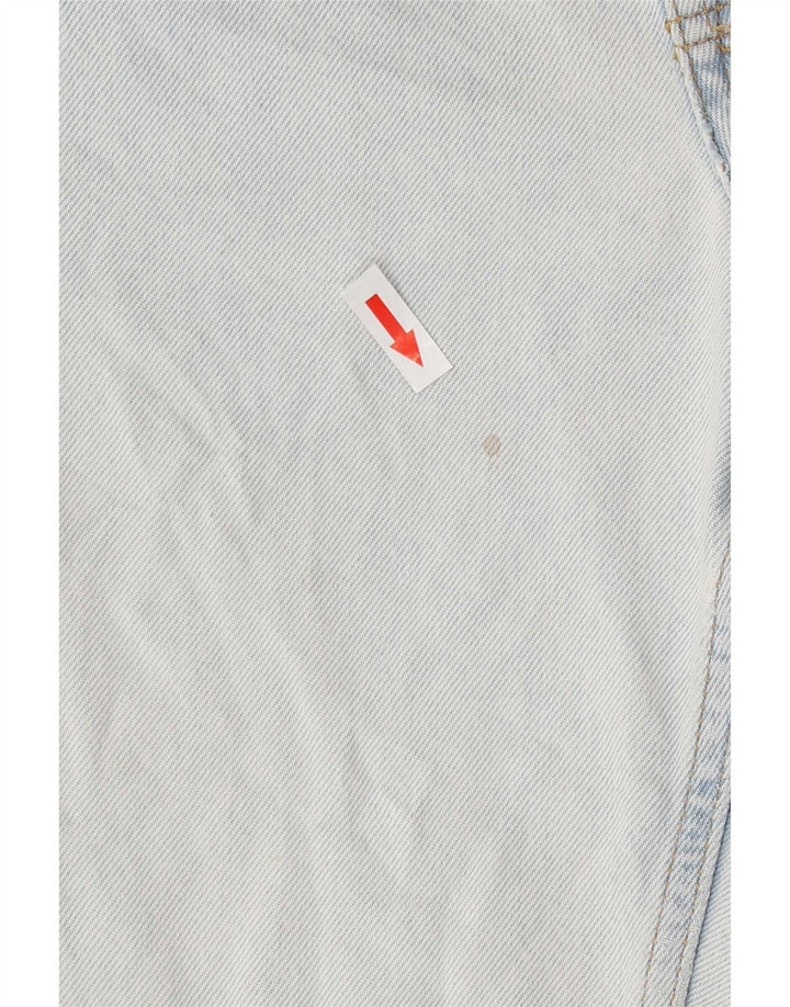 Zara Mens Straight Jeans EU 40 Médio W31 L28 Azul