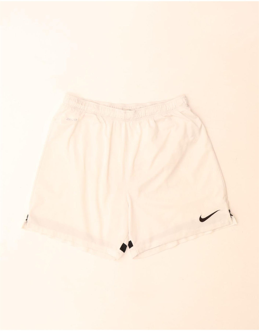 Nike Mens Dri Fit Sport Shorts Grande Off White Poliéster