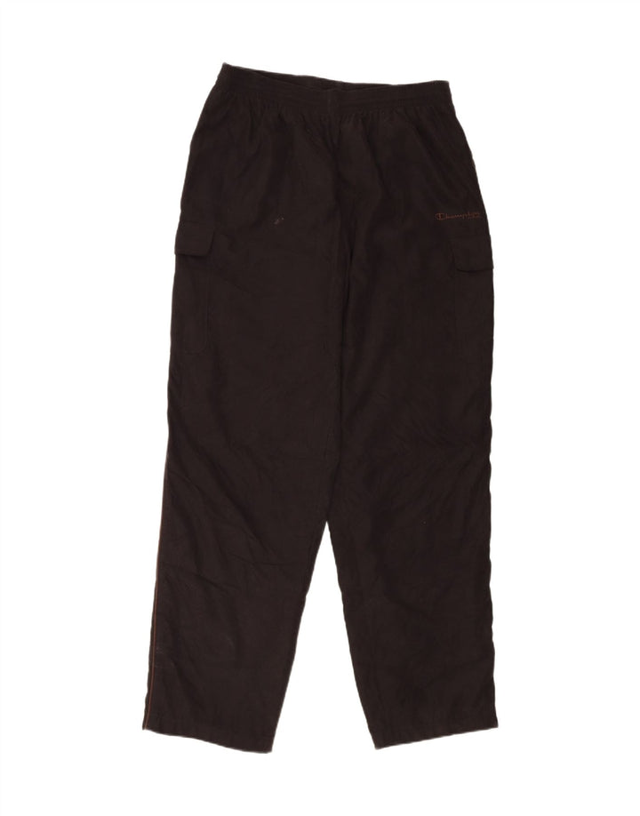 CHAMPION Mens Cargo Tracksuit Trousers XL  Black Polyester Vintage Champion and Second-Hand Champion from Messina Hembry 