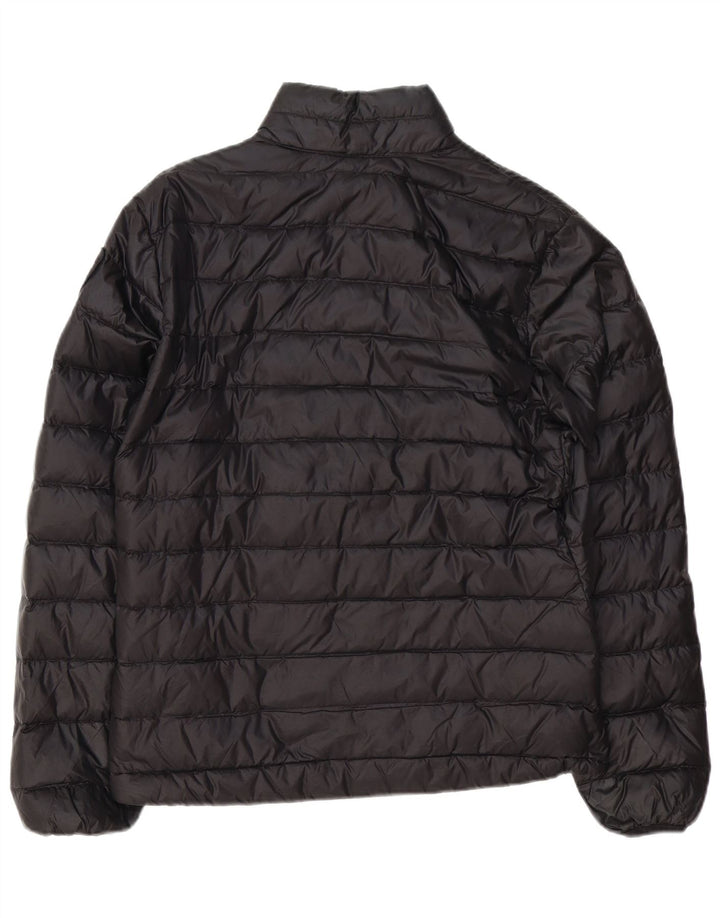 Jaqueta acolchoada masculina Blauer UK 38 poliéster preto médio