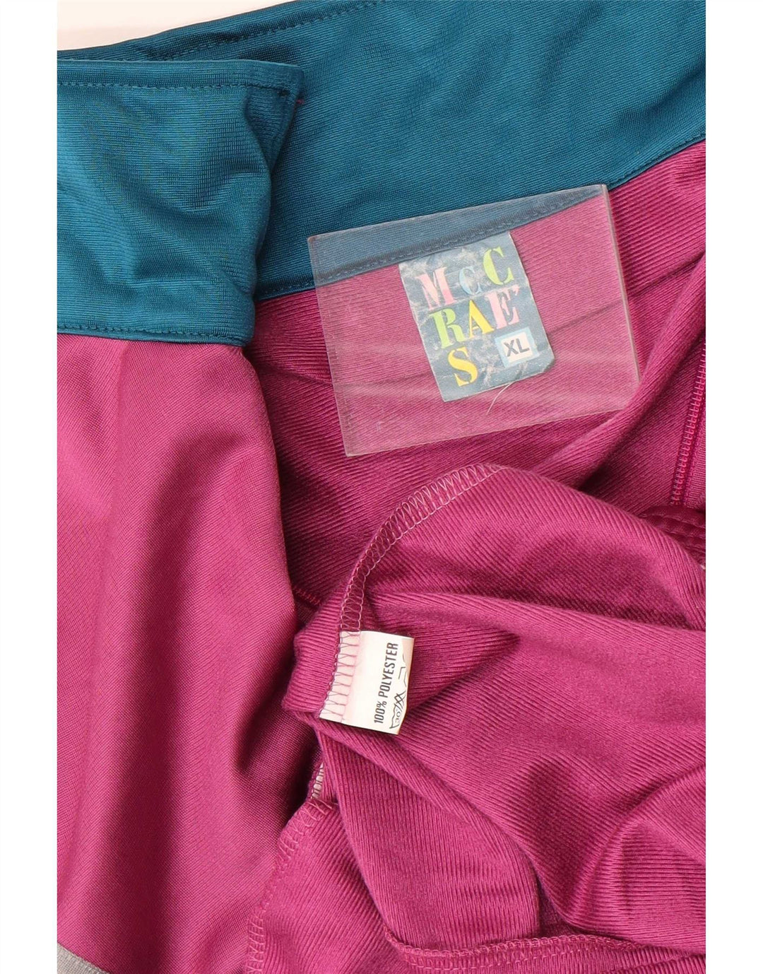 Jaqueta masculina de agasalho Mc Crae's XL rosa colorblock