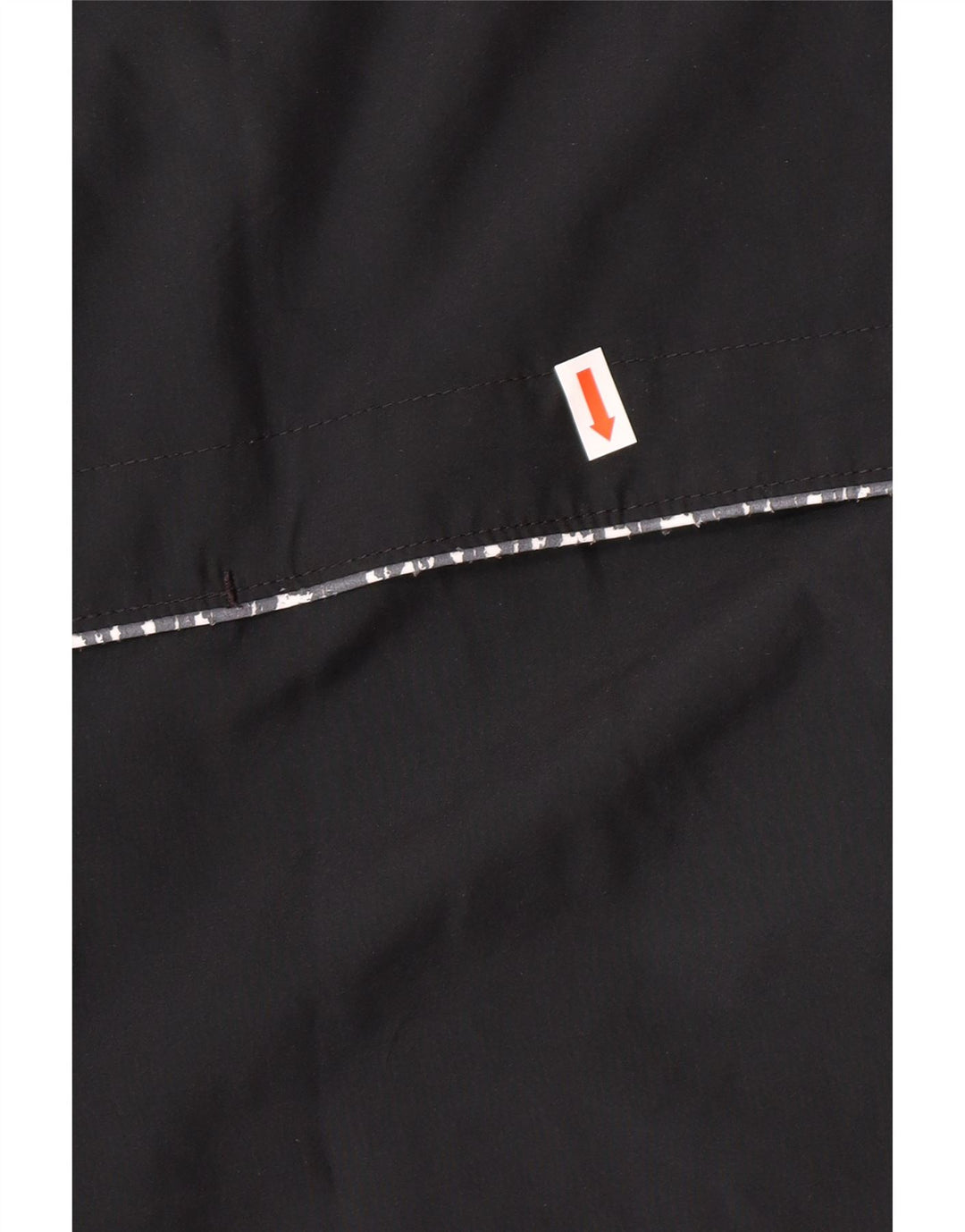 Jaqueta de chuva masculina NIKE UK 42/44 grande poliéster preto