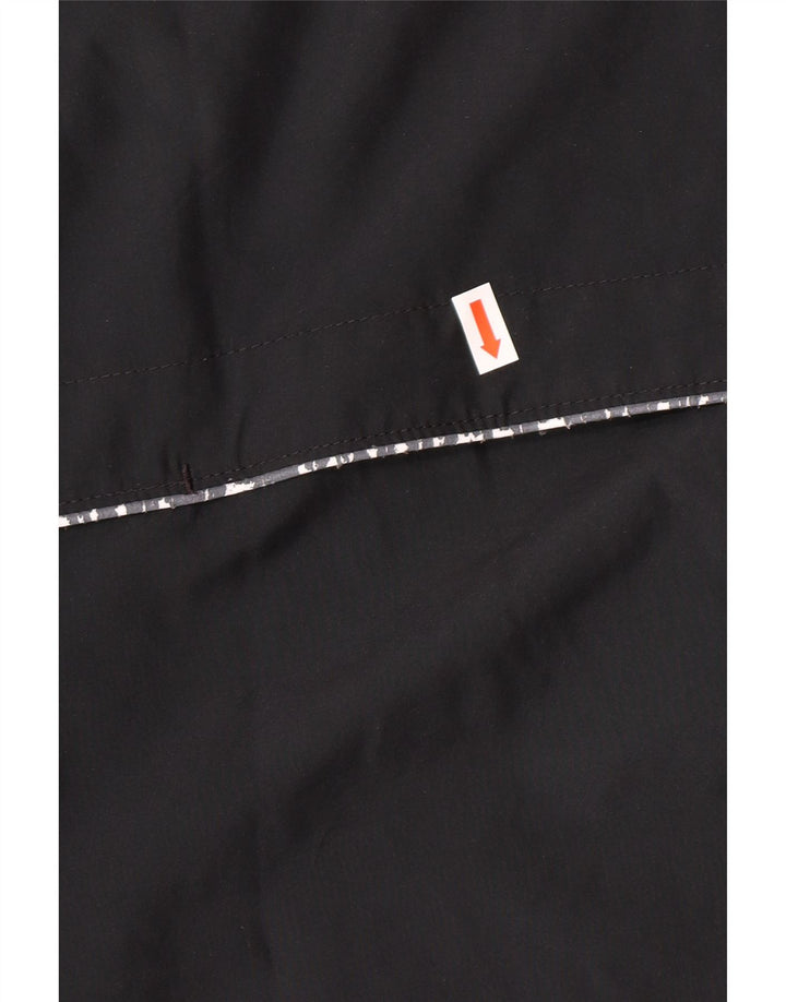 Jaqueta de chuva masculina NIKE UK 42/44 grande poliéster preto