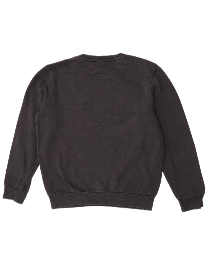 Puma Mens Graphic Moletom Jumper XS Algodão Preto