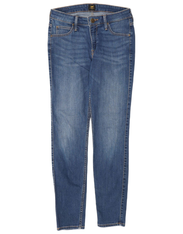 Calça jeans skinny feminina Lee W28 L28 algodão azul