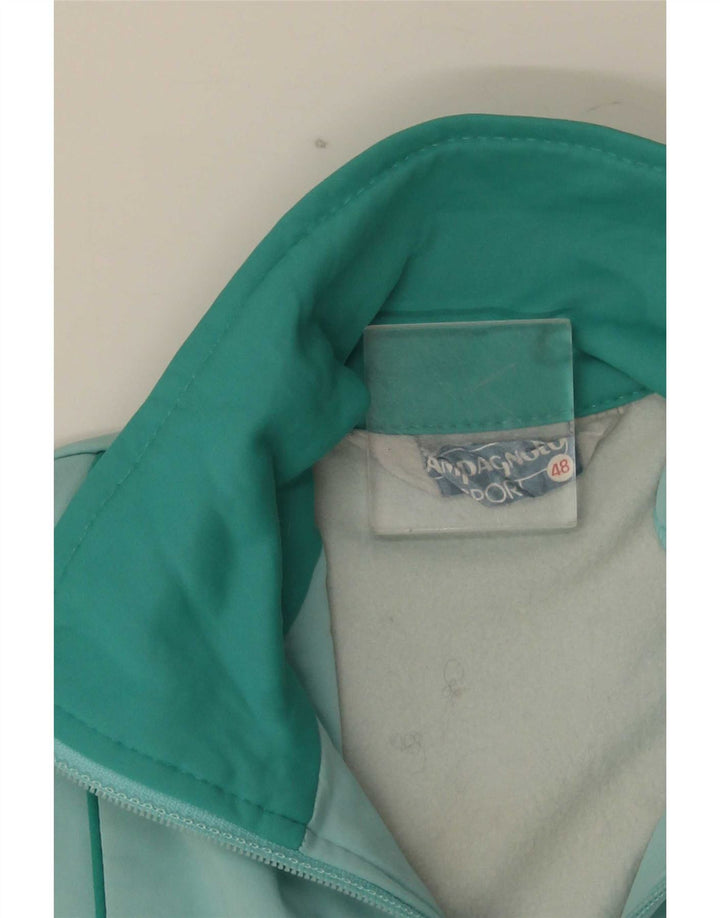 Campagnolo Mens Treino Top Jacket IT 48 Medium Green Colourblock