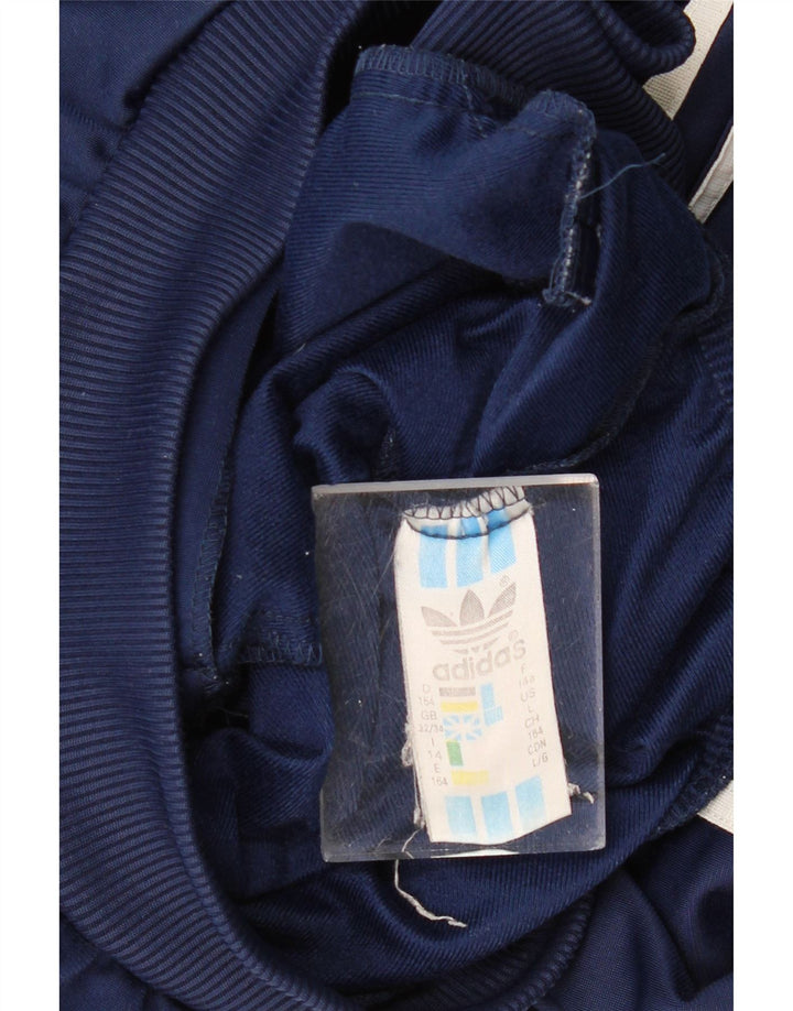 Casaco de treino adidas menino 13-14 anos azul marinho poliéster