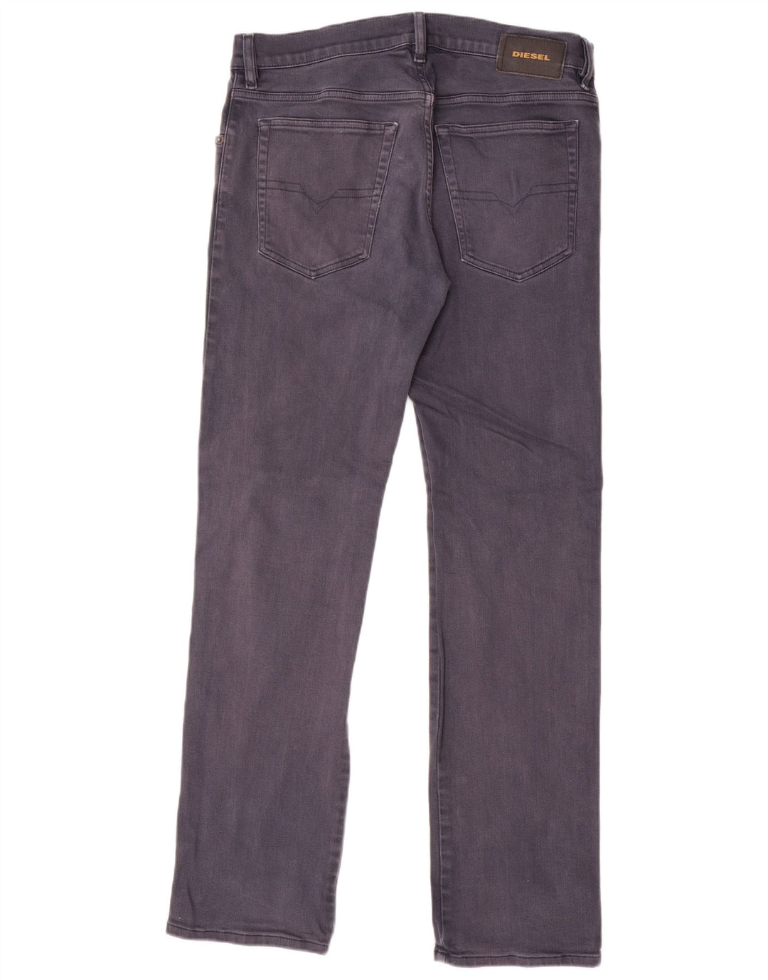 Diesel Mens D-Mihtry Straight Jeans W32 L32 Cinza Algodão
