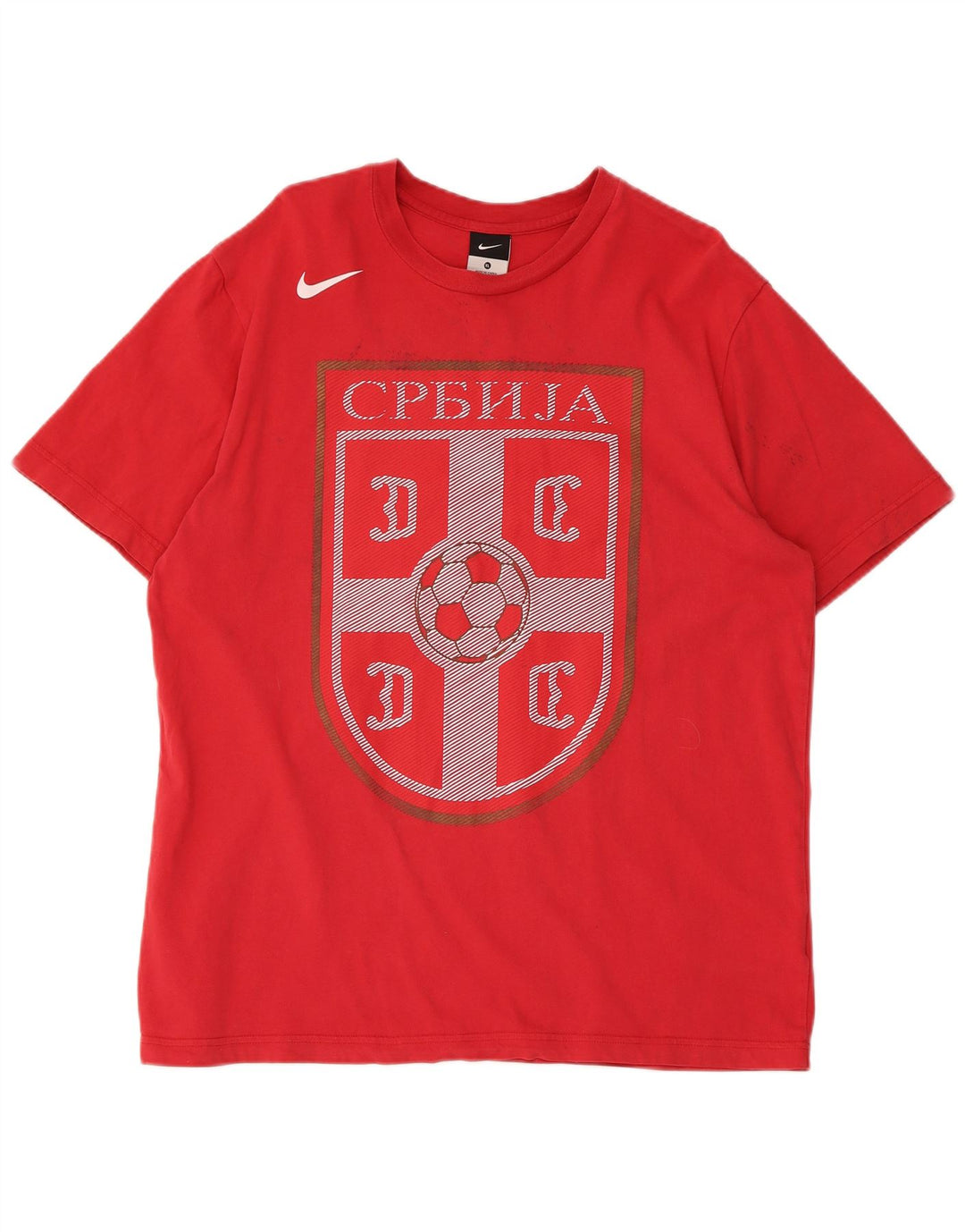 Camiseta Nike masculina gráfica Top XL algodão vermelho