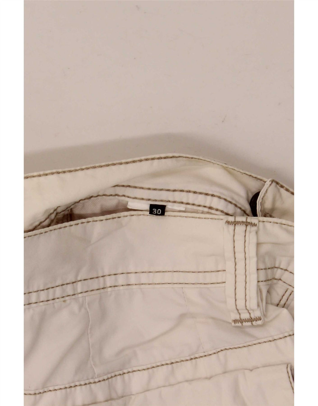Shorts cargo masculino Murphy & Nye W30 médio branco