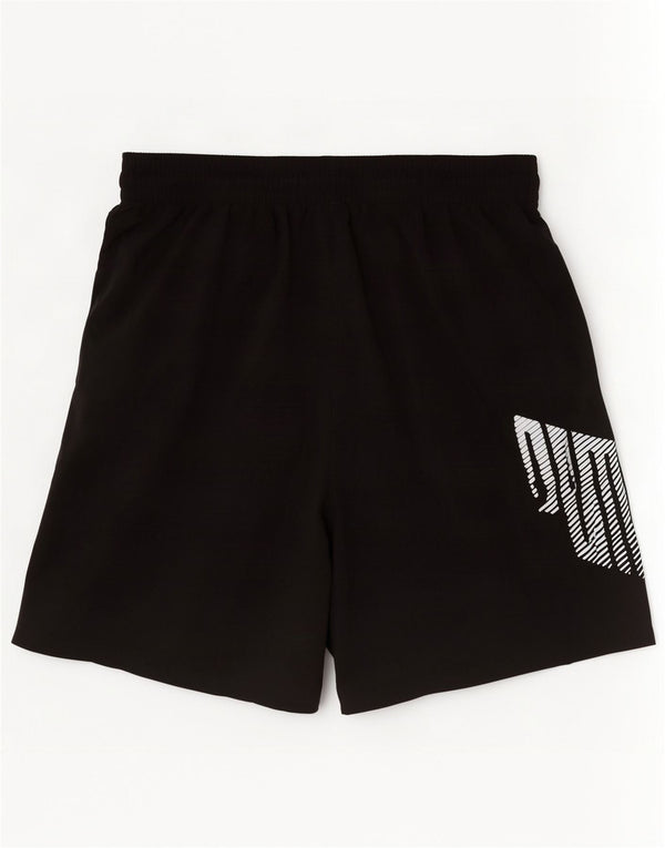 Shorts esportivos gráficos masculinos Puma 2XL poliéster preto