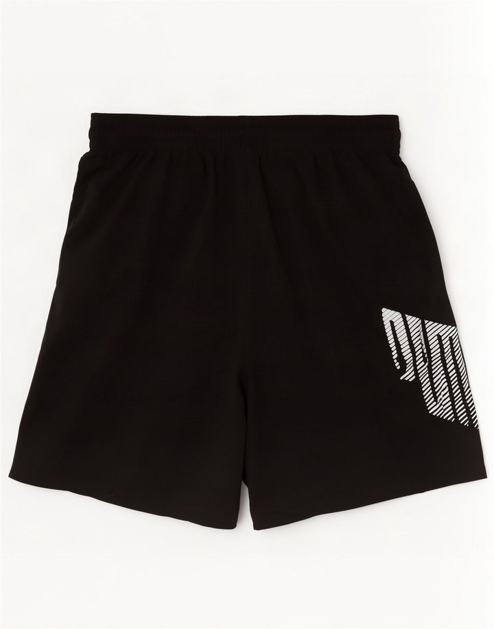 Shorts esportivos gráficos masculinos Puma 2XL poliéster preto