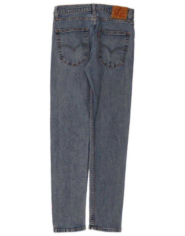 Levi's Masculino 512 Slim Tapered Jeans W30 L32 Azul Algodão