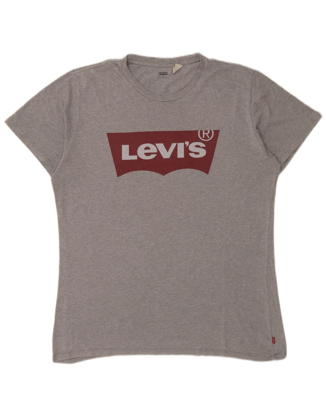 Camiseta gráfica masculina Levi's Top grande cinza manchado