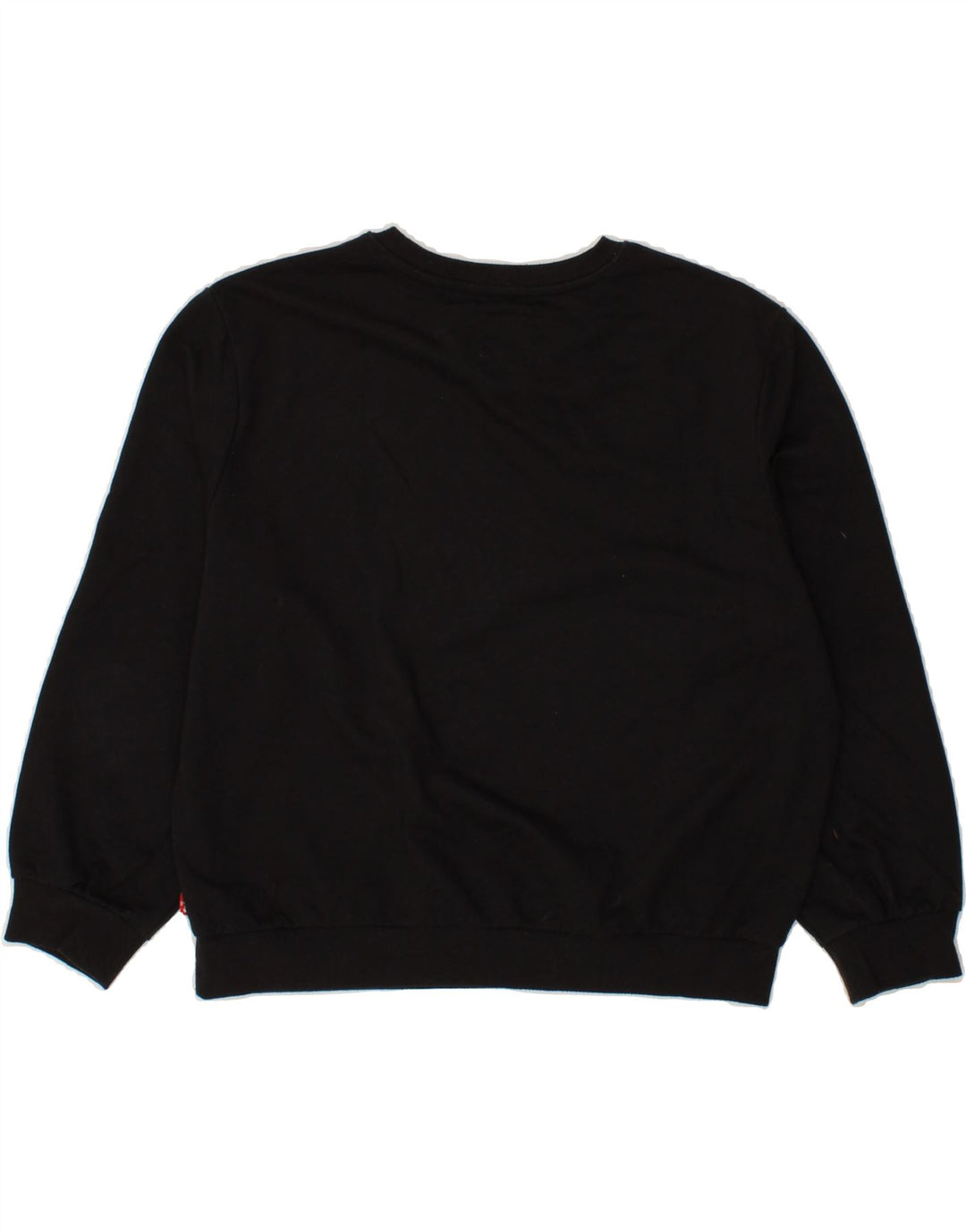 LEVI'S Girls Graphic Hoodie Jumper 11-12 Years Black Vintage Levi's and Second-Hand Levi's from Messina Hembry 