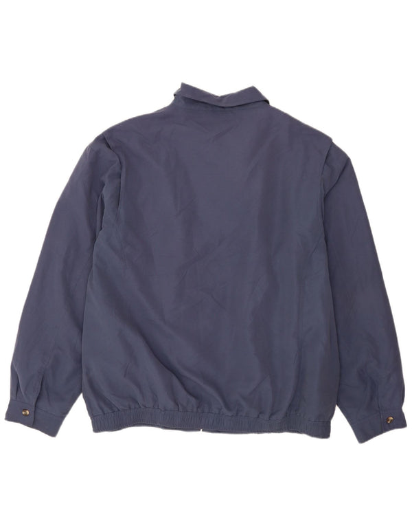 Jaqueta bomber masculina Bhs UK 47/49 2XL algodão azul marinho