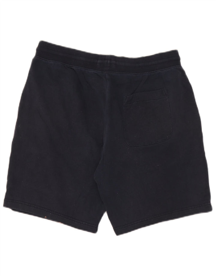 Shorts esportivos masculinos Marks & Spencer grandes de algodão azul marinho
