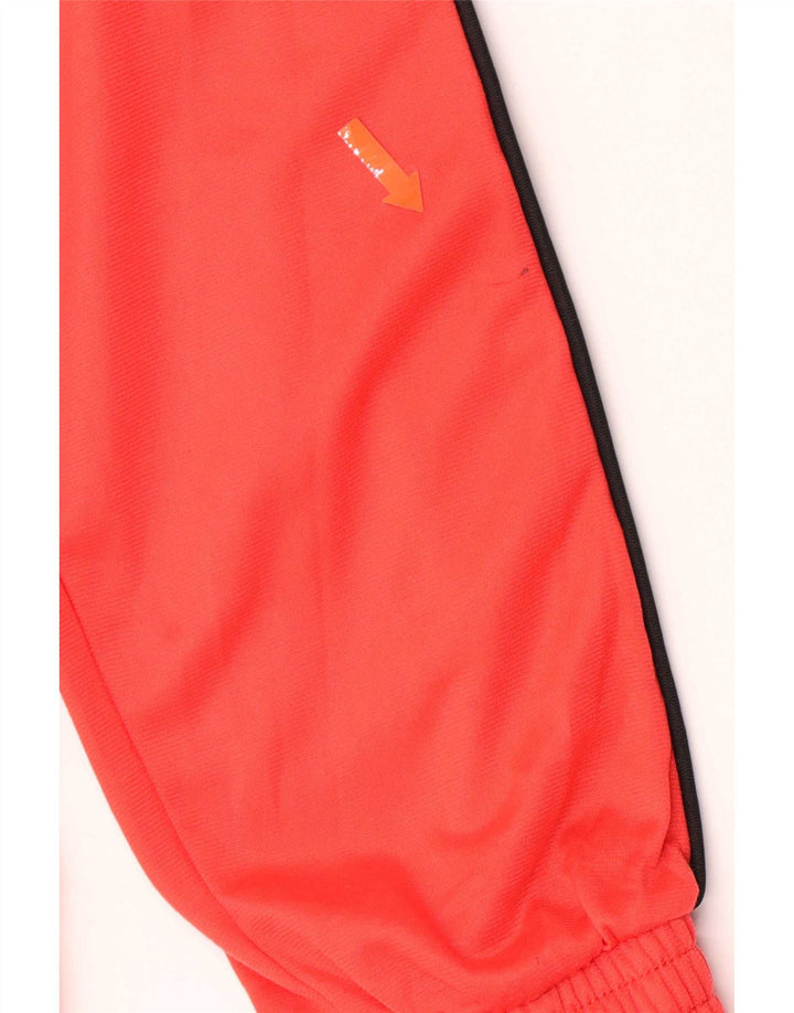 Kappa Mens Graphic Tracksuit Top Jacket Médio Vermelho Colorblock Poliéster