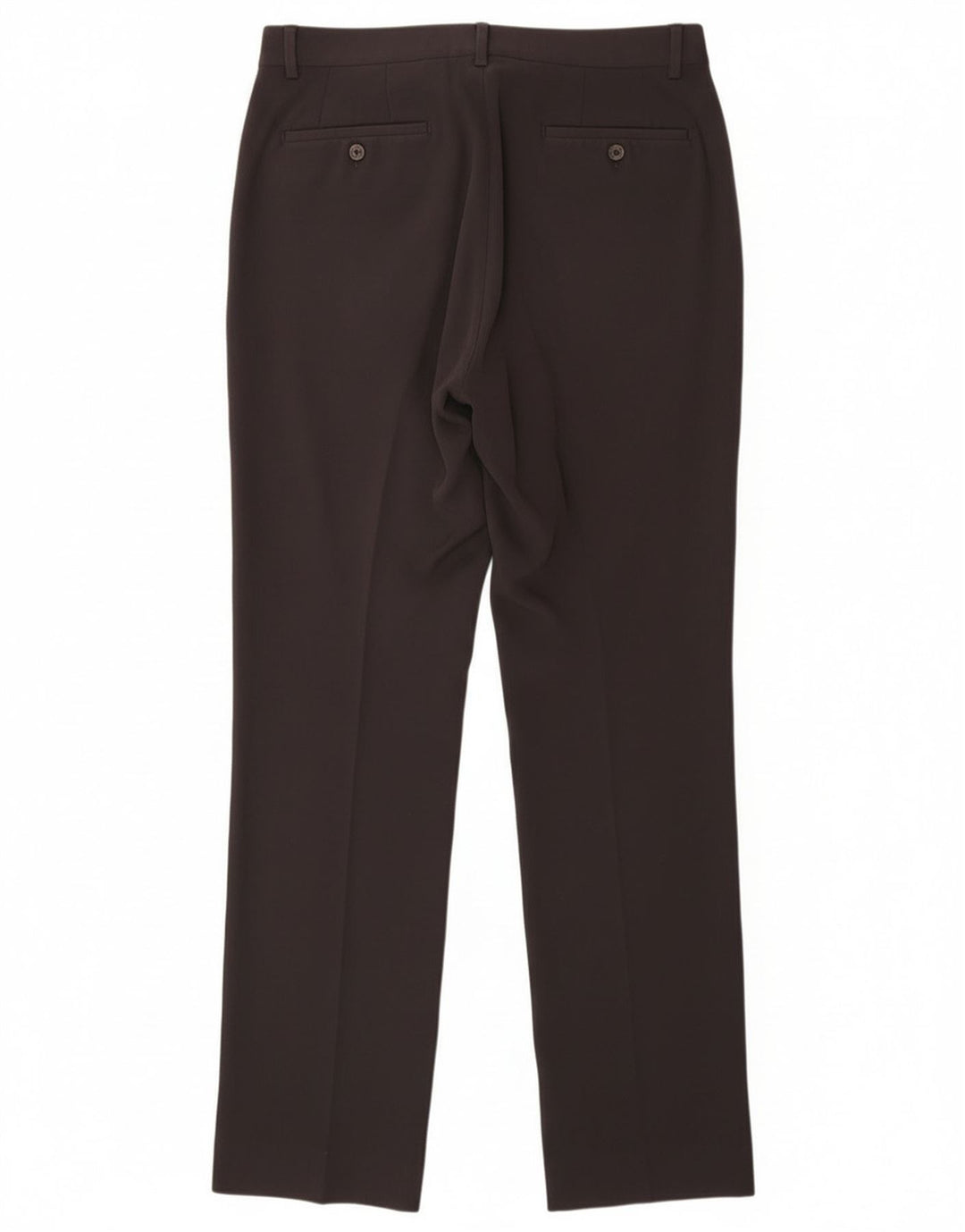 Zara Mens Straight Suit Calças EU 38 Pequeno W30 L33 Cinza Nylon