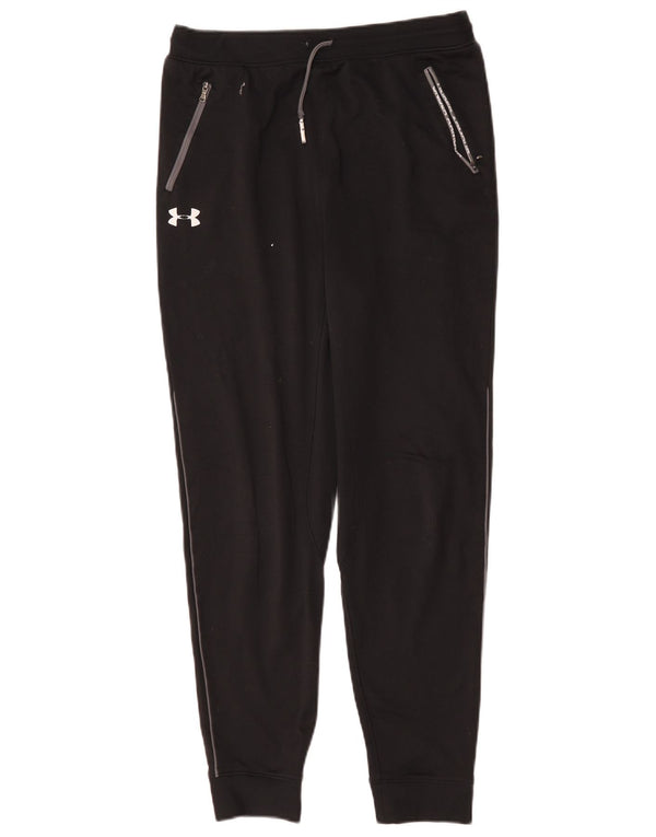 Calça de treino Under Armour Boys Joggers 13-14 anos XL preto poliéster