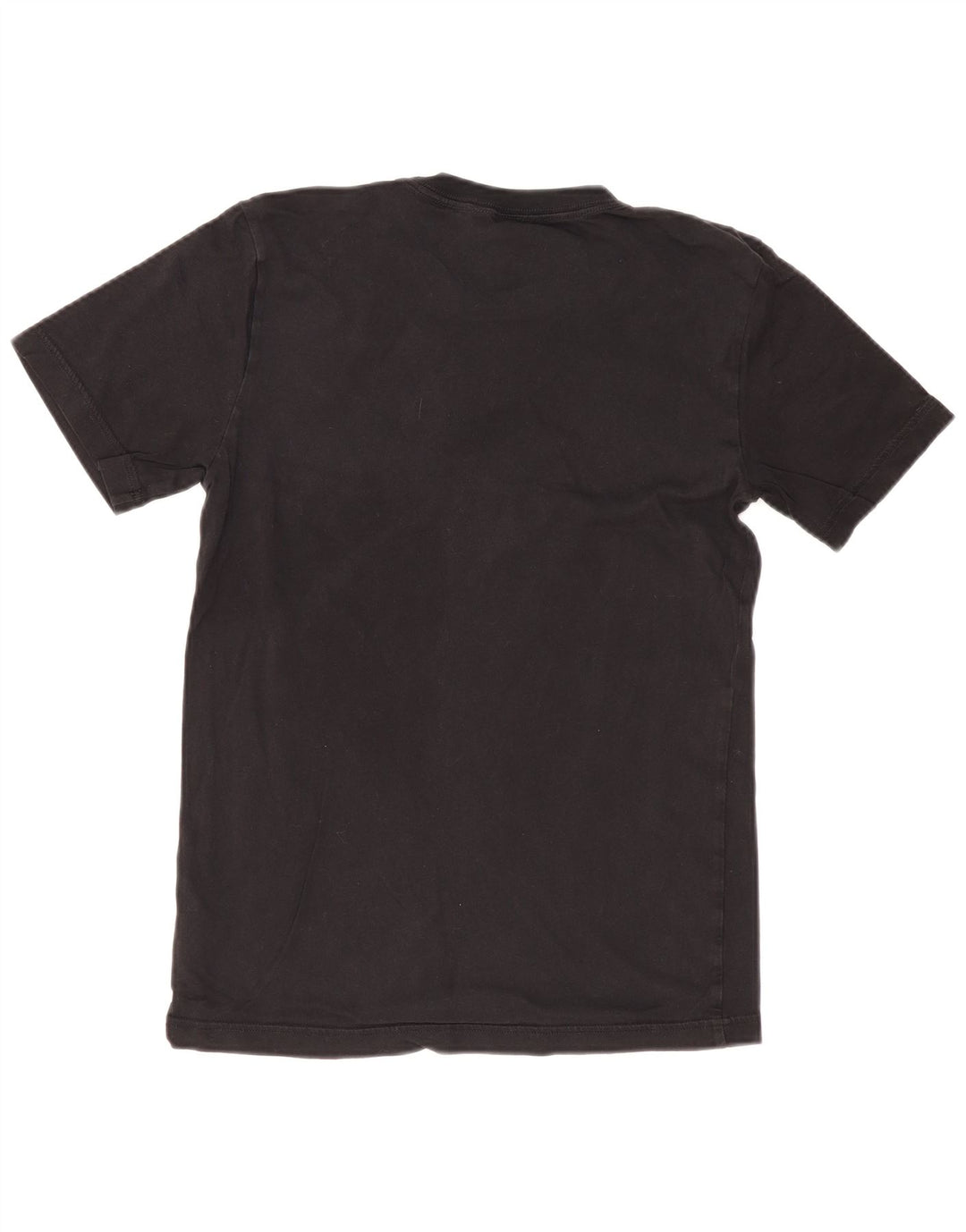 ADIDAS Mens Graphic T-Shirt Top Pequeno Algodão Preto