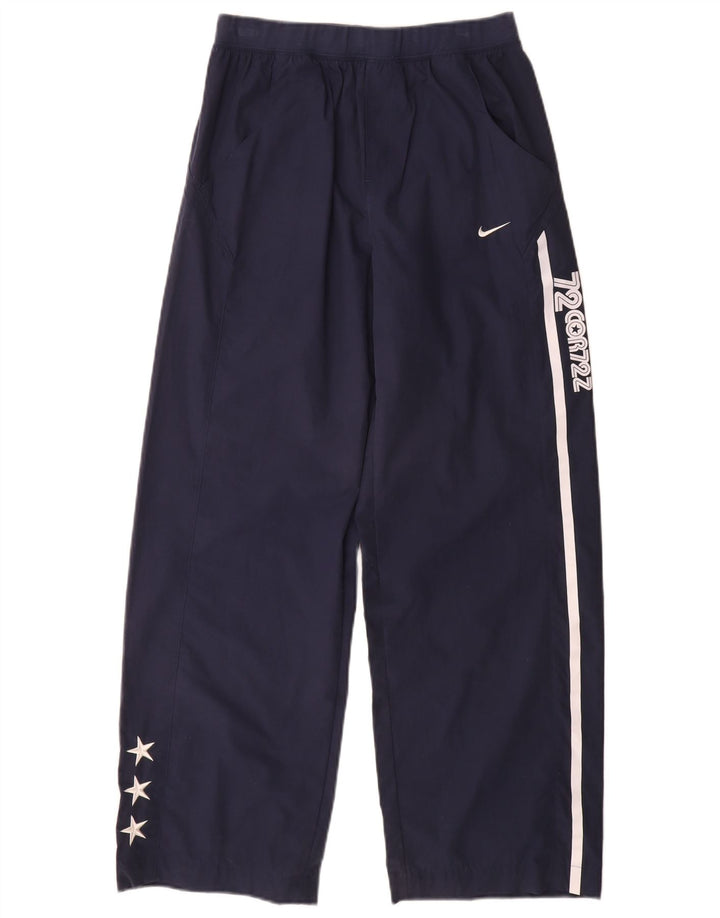 Calça de treino Nike Boys Graphic 12-13 anos grande azul marinho poliéster