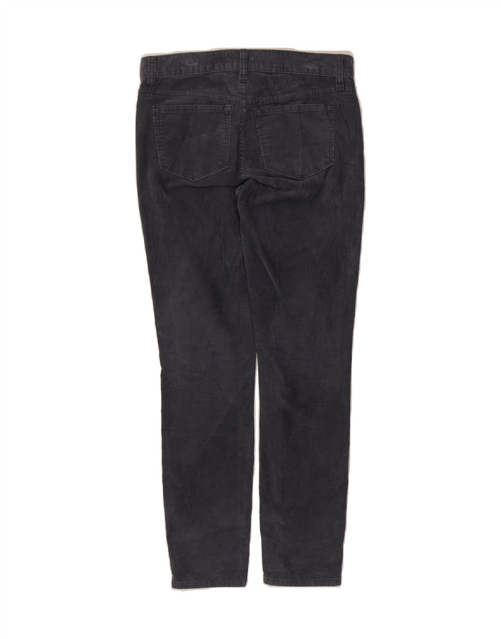J. CREW Womens Slim Corduroy Trousers W24 L28 Grey Cotton Vintage J. Crew and Second-Hand J. Crew from Messina Hembry 