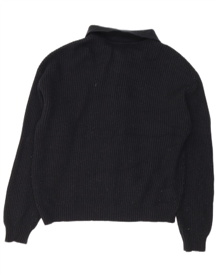 Suéter cardigã feminino Marks & Spencer UK 14 viscose preta média