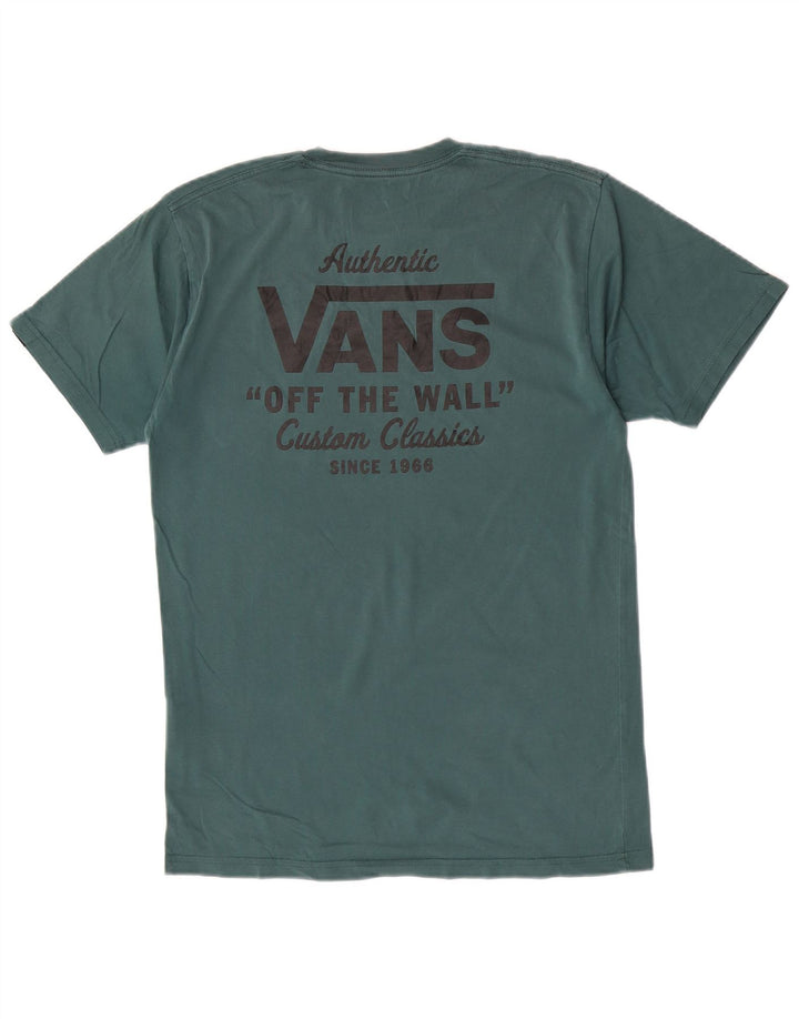 Camiseta Vans Masculina Classic Fit Graphic Top Médio Algodão Verde