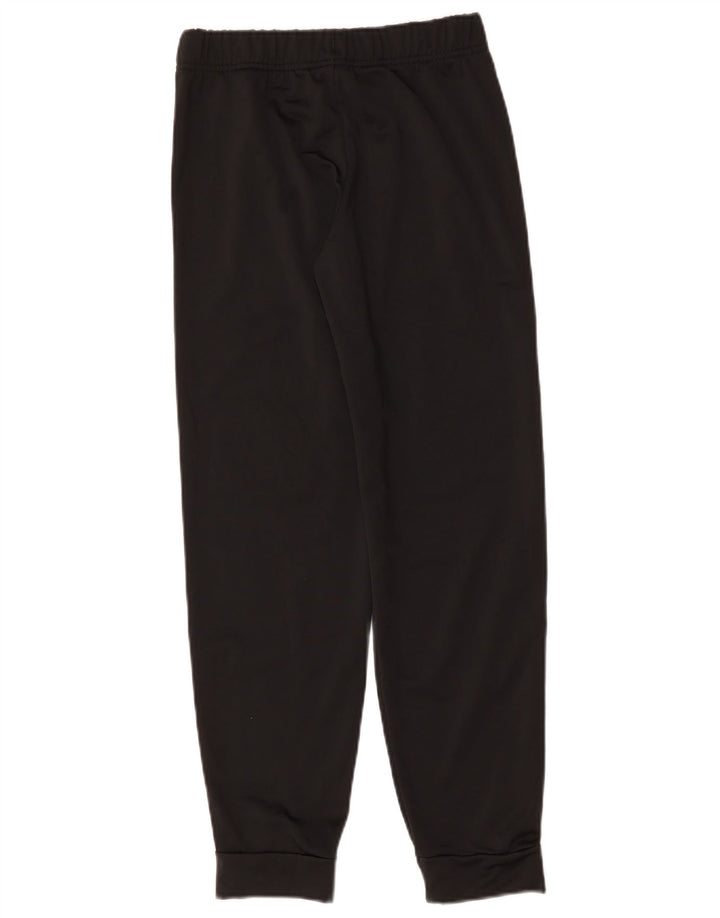 Adidas meninos calças de treino joggers 11-12 anos preto poliéster